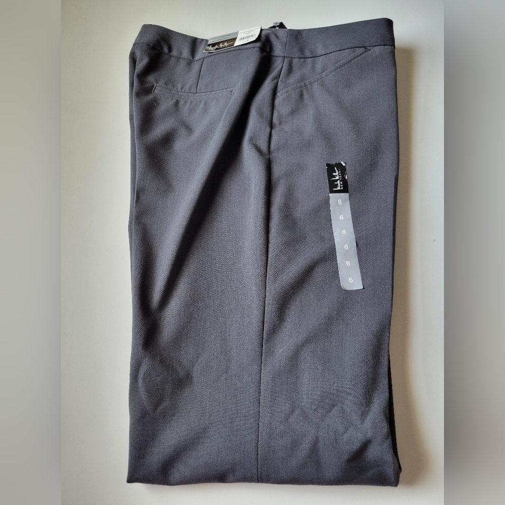 Nicole Miller Dark Gray Pants